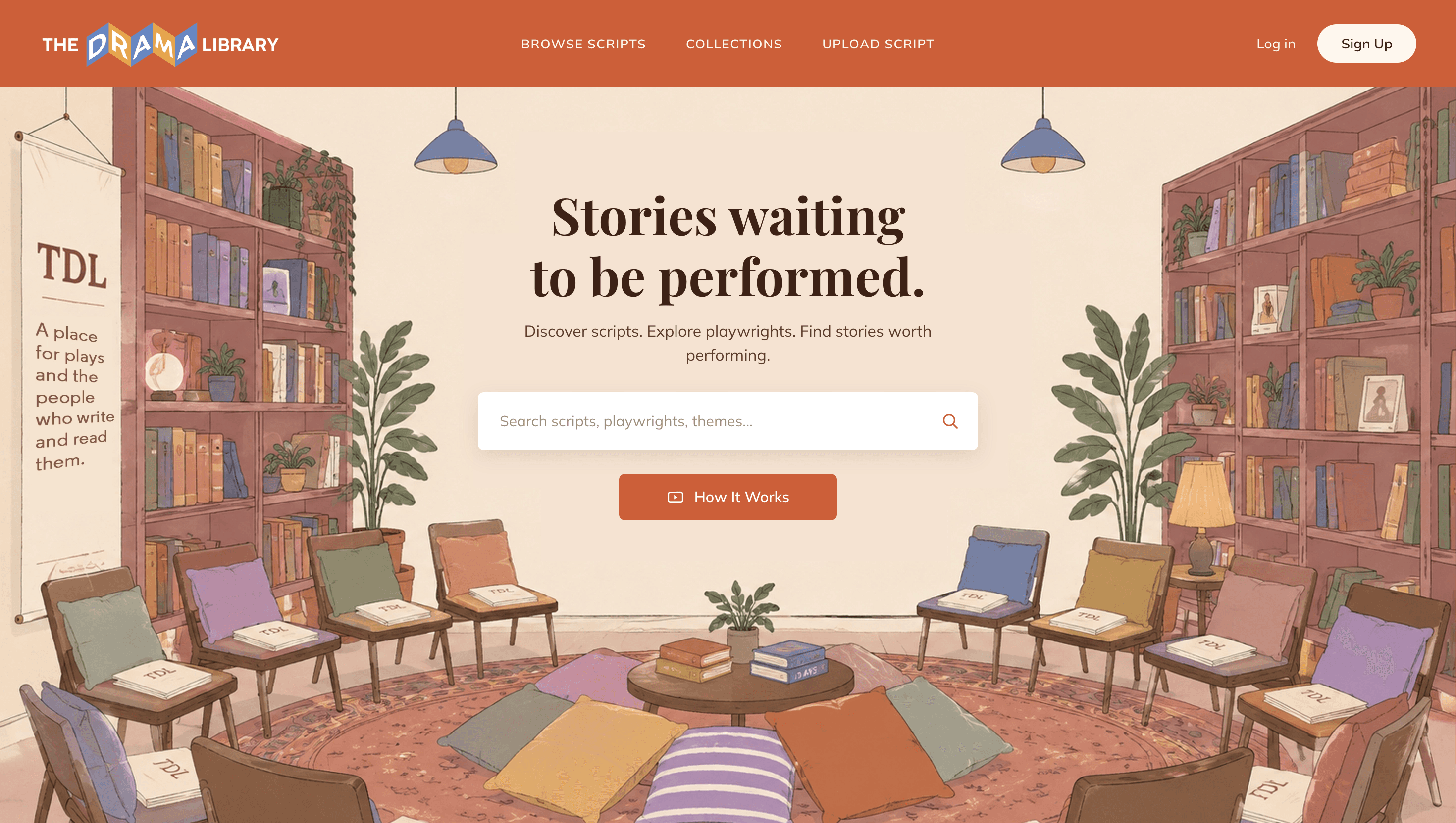 The Drama Library screenshot